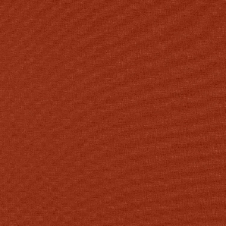 Robert Kaufman Cinnamon Red Kona Cotton Broadcloth Fabric