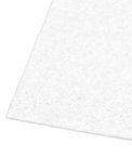 9" x 12" White Glitter Felt Sheet