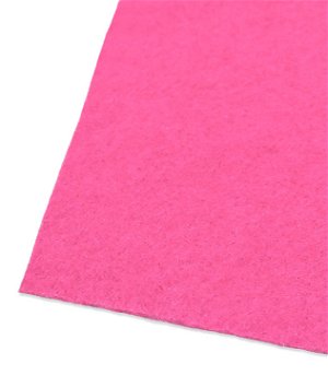 9 inch x 12 inch Candy Pink Felt Sheet