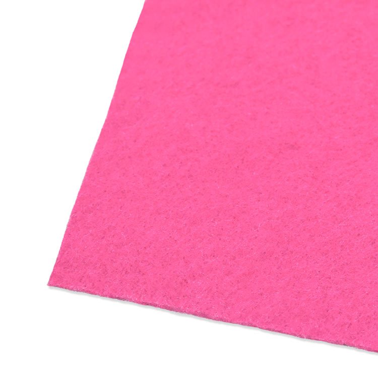 9" x 12" Candy Pink Felt Sheet