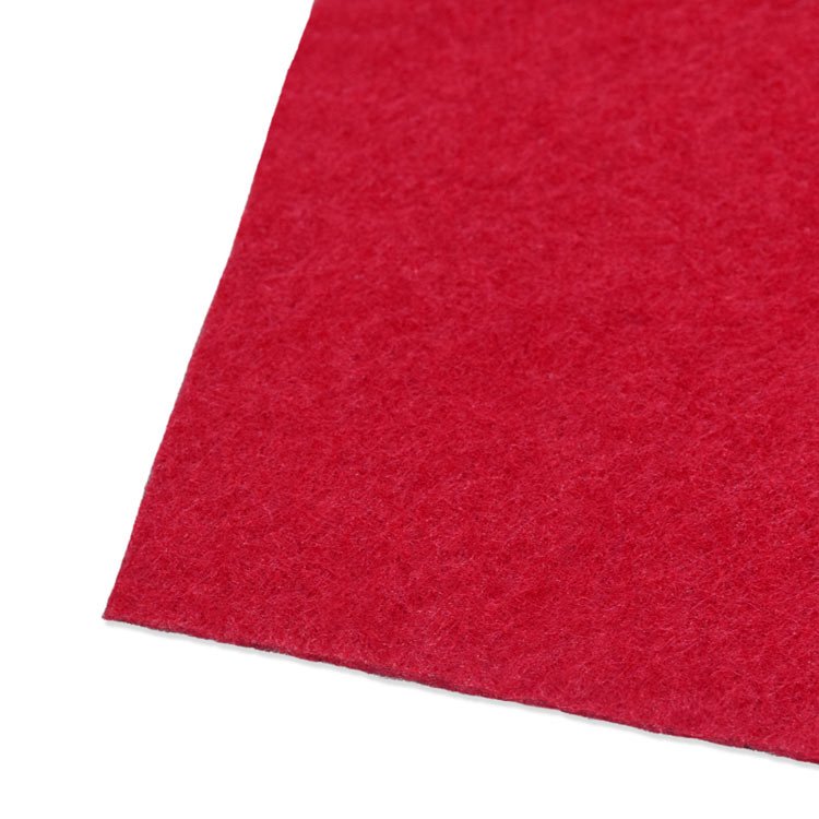 9" x 12" Red Felt Sheet