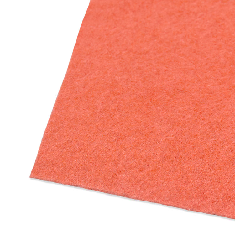 9" x 12" Orange Felt Sheet