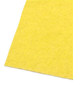 9 inch x 12 inch Yellow Felt Sheet
