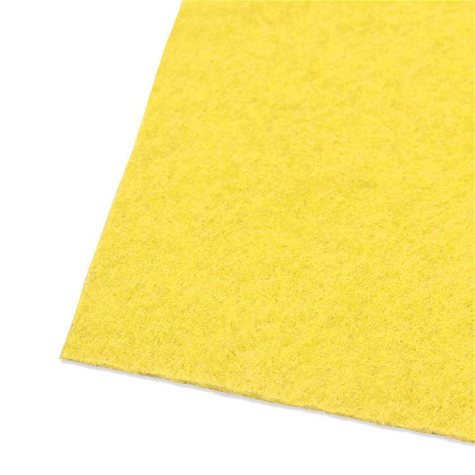 9&quot; x 12&quot; Yellow Felt Sheet