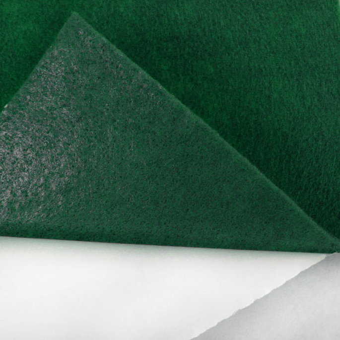 Kelly Green Adhesive Felt Sheets image 2 of 2