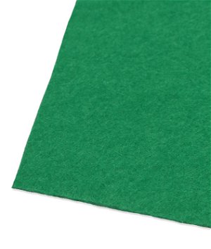 Moss Green Wool Felt Fabric