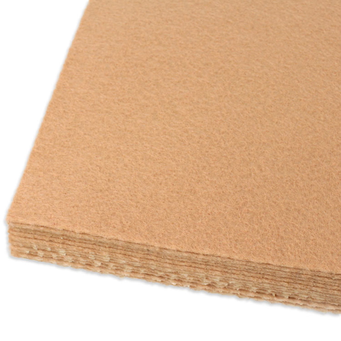 Cashmere Tan Adhesive Felt Sheets image 1 of 2