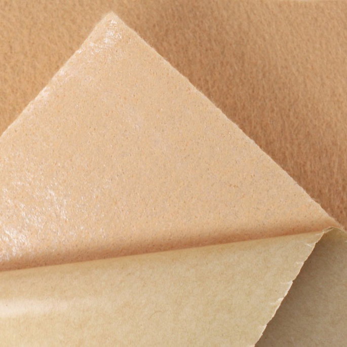 Cashmere Tan Adhesive Felt Sheets image 2 of 2