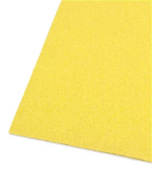 9 inch x 12 inch Yellow Friendly Felt Sheet