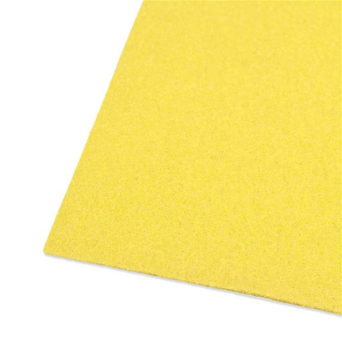 9&quot; x 12&quot; Yellow Friendly Felt Sheet