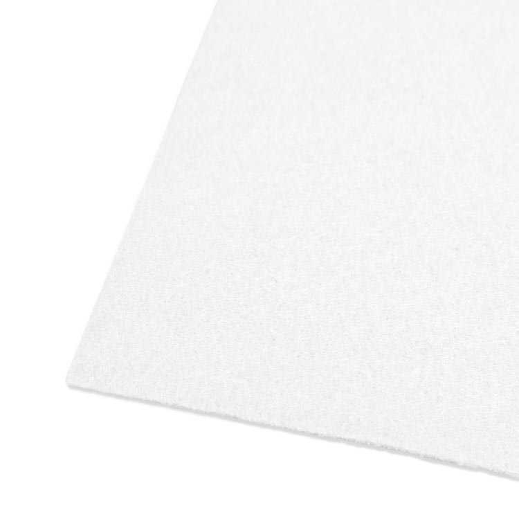 9" x 12" White Friendly Felt Sheet