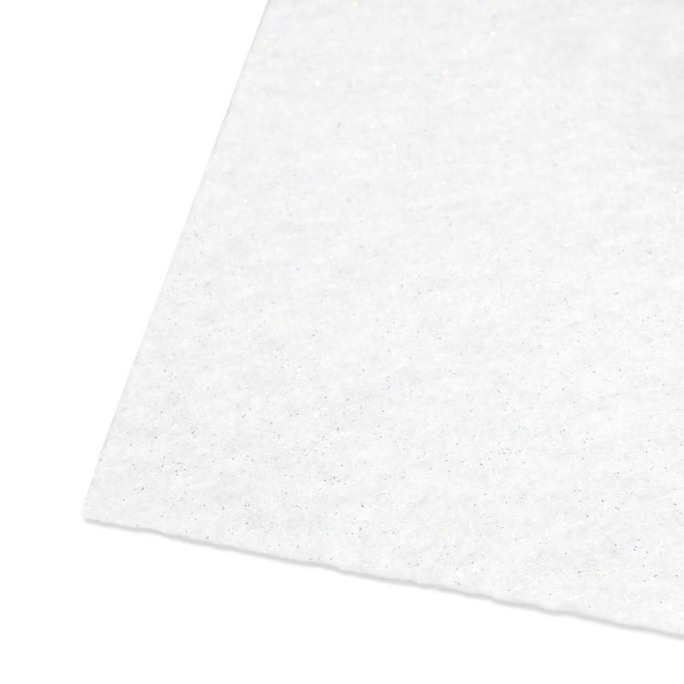 9" x 12" White Glitter Friendly Felt Sheet