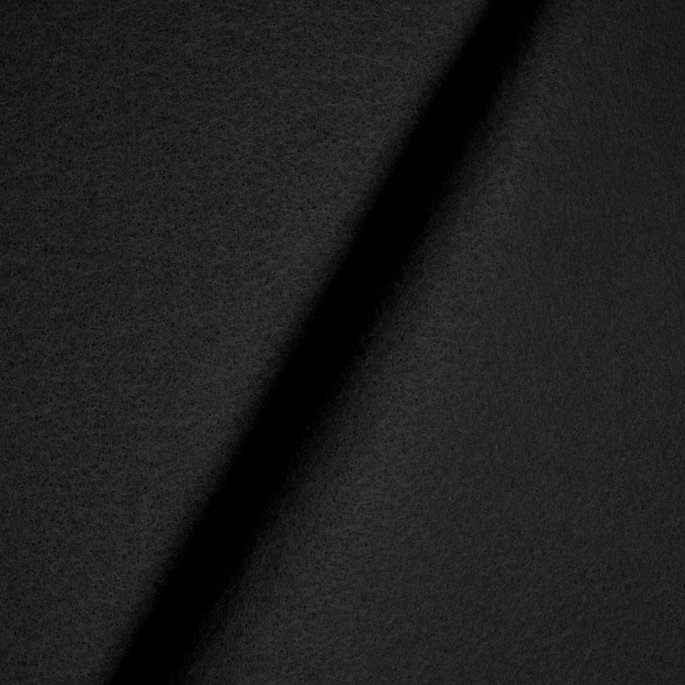 Black Premium Felt Fabric image 2 of 2