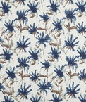 Premier Prints Kendal Regal Blue Slub Canvas Fabric
