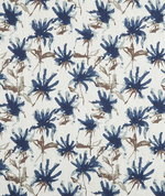 Premier Prints Kendal Regal Blue Slub Canvas