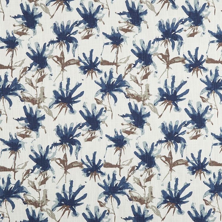 Premier Prints Kendal Regal Blue Slub Canvas Fabric