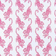 Premier Prints Kenway Flamingo Slub Canvas Fabric