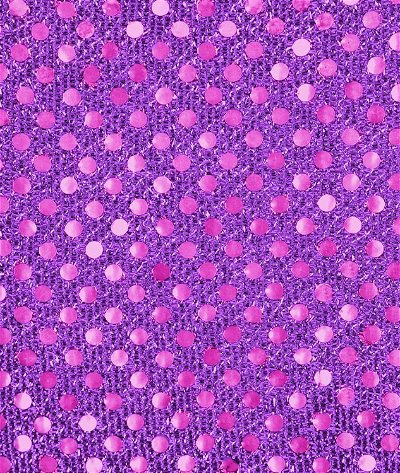 3mm Purple Sequin Fabric
