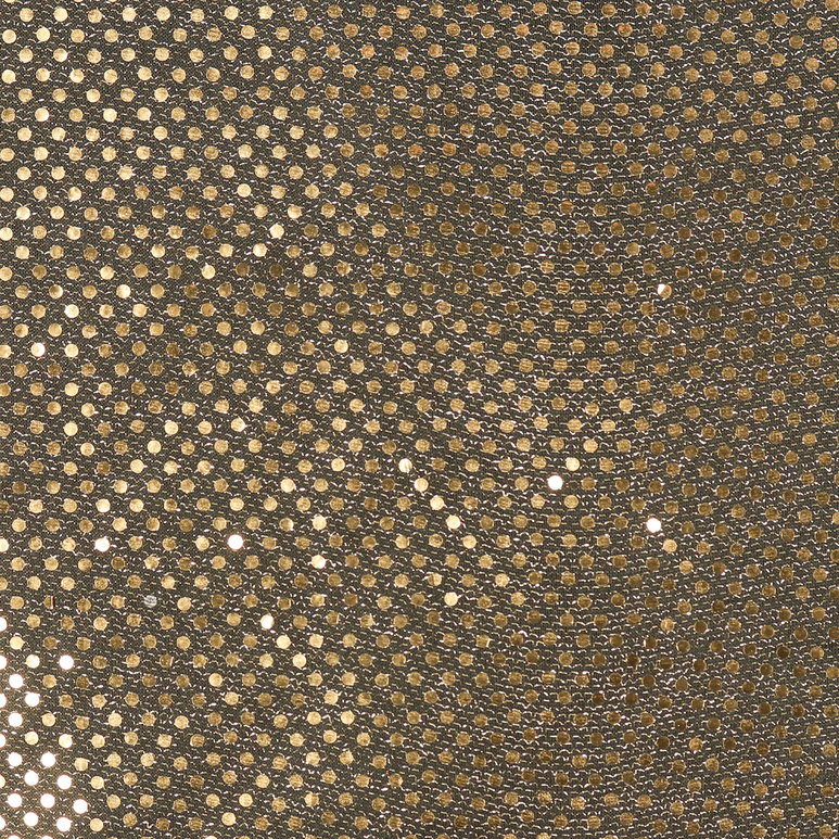 3mm Gold/Black Sequin Fabric