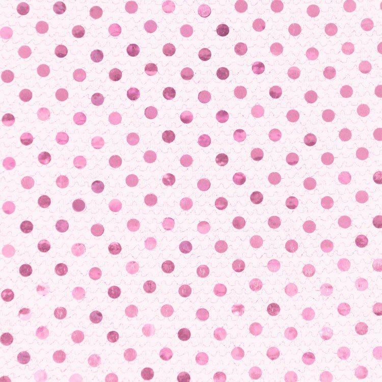 3mm Pink Sequin Fabric