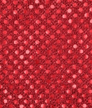 3mm Red Sequin Fabric