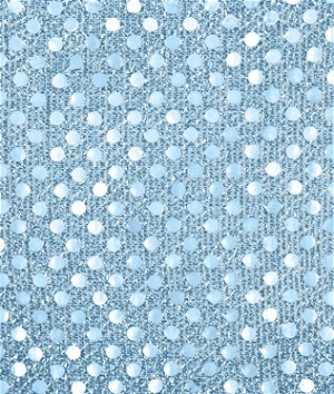 3mm Baby Blue Sequin Fabric