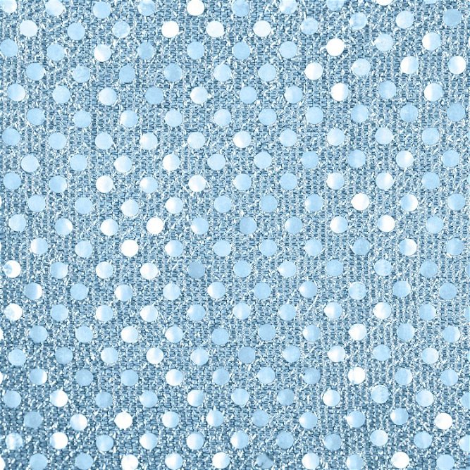 3mm Baby Blue Sequin Fabric