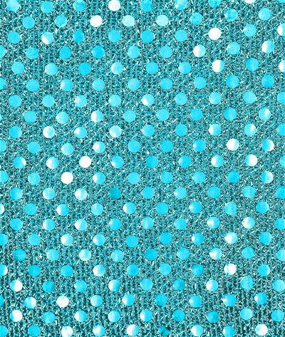 3mm Turquoise Sequin Fabric