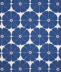 Pollack Outdoor Big Flower Bluebell Fabric