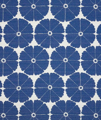 Pollack Outdoor Big Flower Bluebell Fabric