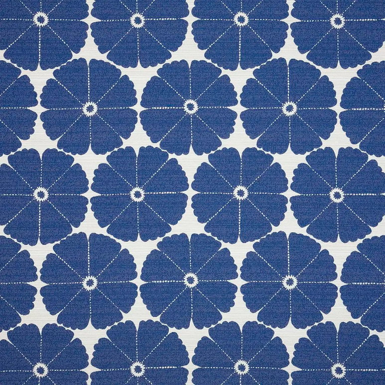 Pollack Outdoor Big Flower Bluebell Fabric