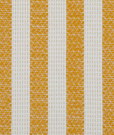 Pollack Outdoor Riviera Stripe Sunbeam Fabric