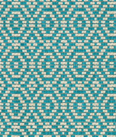 Pollack Outdoor Birdie Turquoise Fabric