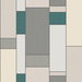 Seabrook Designs De Stijl Geometric Perry Teal & Frosted Petal Wallpaper