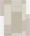 Seabrook Designs De Stijl Geometric Soft Sage & Metallic Silver Wallpaper
