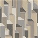 Seabrook Designs Deco Geometric Latte &amp; Graphite Wallpaper thumbnail image 1 of 2