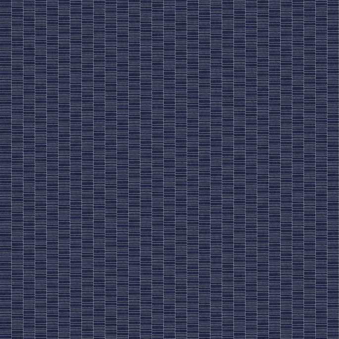 Seabrook Designs Deco Spliced Stripe Denim Blue Wallpaper image 1 of 2