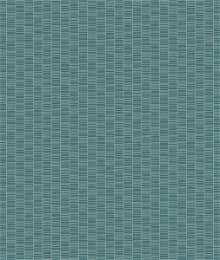 Seabrook Designs Deco Spliced Stripe Perry Teal Wallpaper