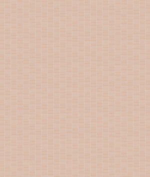Seabrook Designs Deco Spliced Stripe Pastel Pink Wallpaper