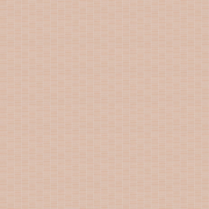 Seabrook Designs Deco Spliced Stripe Pastel Pink Wallpaper image 1 of 2