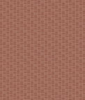Seabrook Designs Deco Spliced Stripe Terra Cotta Wallpaper