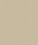 Seabrook Designs Deco Spliced Stripe Metallic Gold & Parchment Wallpaper