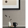 Seabrook Designs Capsule Geometric Nobel Grey Wallpaper - Image 3