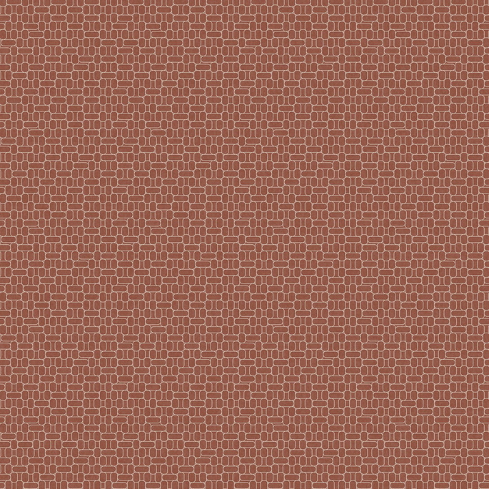 Seabrook Designs Capsule Geometric Terra Cotta Wallpaper image 1 of 2
