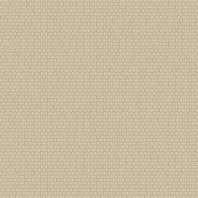 Seabrook Designs Capsule Geometric Metallic Gold &amp; Parchment Wallpaper image 1 of 2