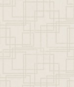 Seabrook Designs Bauhaus Cityscape Linen Wallpaper