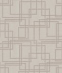 Seabrook Designs Bauhaus Cityscape Laurent Grey Wallpaper