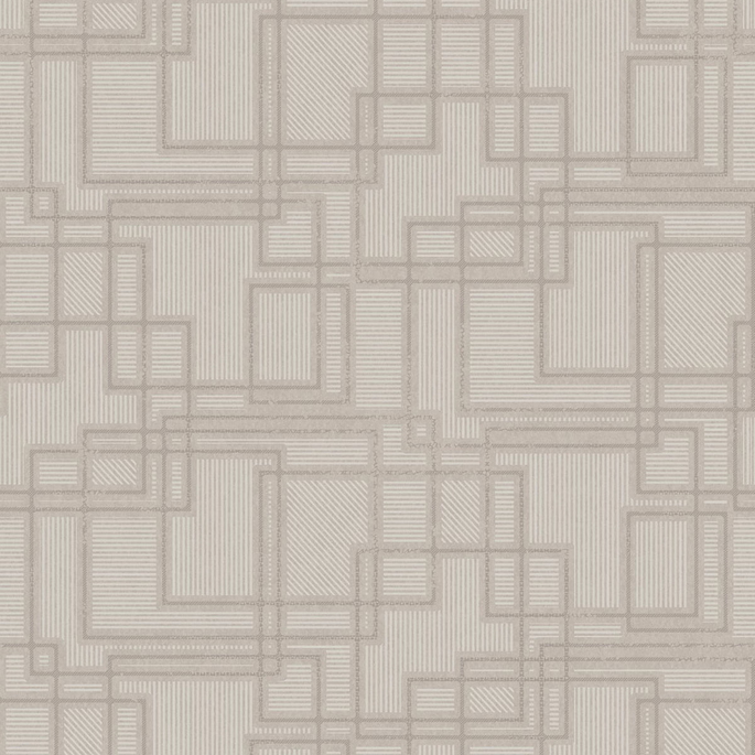 Seabrook Designs Bauhaus Cityscape Laurent Grey Wallpaper image 1 of 3