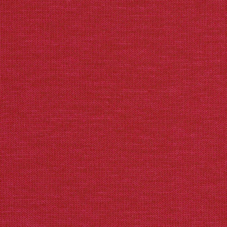 Robert Kaufman Red Laguna Cotton Jersey Fabric