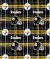 Fabric Traditions Pittsburgh Steelers Plaid NFL Flannel - Out of stock